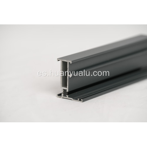 Perfil de aluminio de muro cortina con marco expuesto